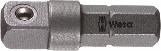 Wera 870/1 Adapter, 1/4 inch x 25 mm