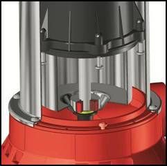 Einhell GC-DP 1020 N - 1000W Submersible Dirty Water Pump - 18000 L/h - Stainless Steel