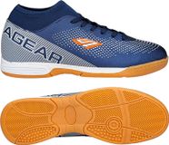 Agear Hommes Chaussures d'intérieur Chaussures de football pour garçons Chaussures de sport bleu foncé Gr.43