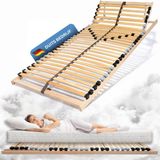 Coemo 7-zones lattenbodem ERGO K 80 x 190 cm verstelbaar hoofdeinde hardheidsverstelling 26 latten met hardheidsverstelling