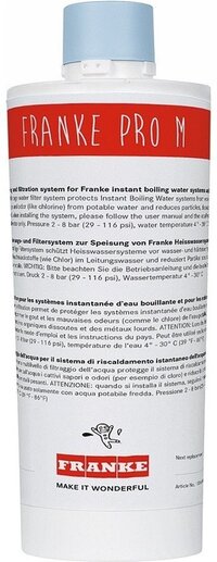 Franke Pro M Waterfilter - Zwart
