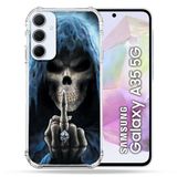 Cokitec Samsung Galaxy A35 5G Doodshoofd Vinger Versterkte Hoes