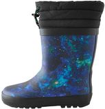 Next Jongens Thinsulate Gevoerde Regenlaarzen met Rand - Blauw