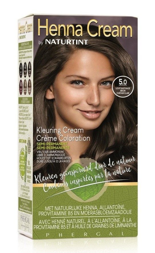 Naturtint HENNA CREAM 5.0 lichtbruin