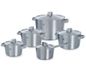 BK Conical+ Batterie de casseroles - 5 pièces - Inox
