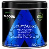 Aldous Tryptofaan met melatonine, magnesium, spirulina en vitaminen 200 capsules végétales