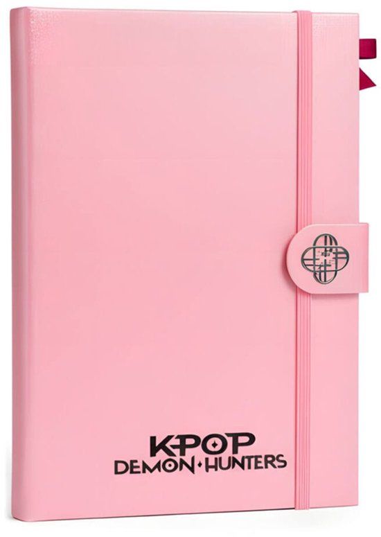 KPop Demon Hunters Premium Notebook with Clasp Unisex Notebook - Multicolor - Standard