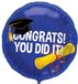 Folat - Folieballon Congrats You Did It! 45 cm
