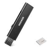 NEEWER 2-in-1 reinigingsset voor cameralens, 1 x lensreinigingsborstel + 1 x reinigingsdoek, voor DSLR-camera, elektronica, smartphones en tablets, HM-45