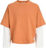 JACK&JONES JUNIOR JCOECHO DOUBLE LAYERED SWEAT CN JNR Jongens Trui - Maat 176