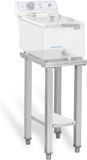 Royal Catering Onderstel voor friteuse - Roestvrij staal - 41 x 29 x 65 cm
