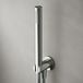Hotbath Archie staafhanddouche met wandsteun en uitlaat - RVS 316 - AR440IX
