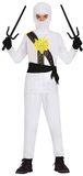 FIESTAS GUIRCA Witte Ninja The Insane Legend Kind Kostuum