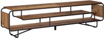 vidaXL meuble TV 180 x 36 x 45 cm bois vieilli bois de récupération