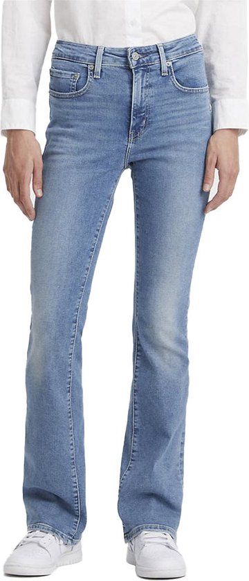 Levi's 725 High Rise Bootcut Jeans - Z7187 Light Indigo Worn In - W30/L30