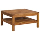 vidaXL Salontafel 65x65x35 cm Acaciahout