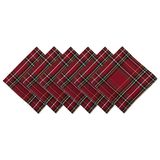 DII Oversized metallic servetten, perfect voor dinerfeesten, Kerstmis, dagelijks gebruik, vakantie plaid, 20x20