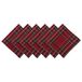 DII Oversized metallic servetten, perfect voor dinerfeesten, Kerstmis, dagelijks gebruik, vakantie plaid, 20x20