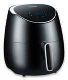Severin FR 2445 - Air Fryer - 5L - 2000W - Black, Metallic, Silver