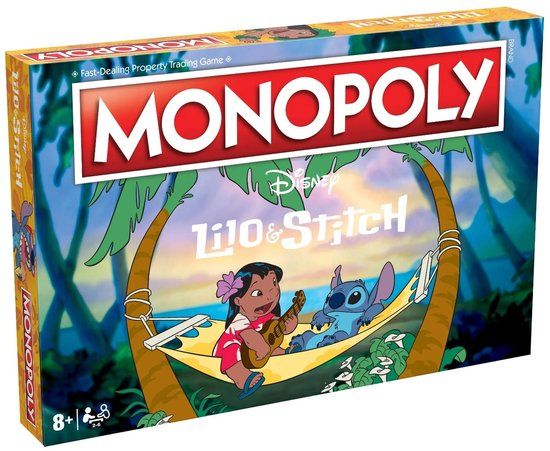Monopoly Lilo and Stitch Board Game - English