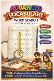 Advanced Vocabulary Word Search Activity Book for Adults