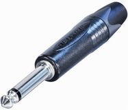 Neutrik NP2X-BAG-CON Jackplug 6.35 mm Stekker, recht Aantal polen: 2 Mono Zwart 1 stuk(s)