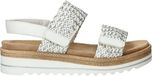 Remonte Dames Plateau Sandalen Wit Maat 38