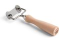 Marcato Bol Classic Pasta Snijder 4cm - Glad Zilver/Bruin