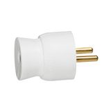 Legrand 0 939 00 elektrische stekker Wit