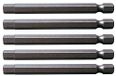 KSTools Embout 1/4" Classic BTR, 75 mm, 2,5 mm, 5 pièces