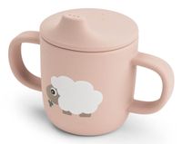 Done by Deer Tiny Farm Silicone Sippy Cup - Multicolour