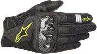 Alpinestars SMX-1 AIR V2 BLACK YELLOW FLUO GLOVES L