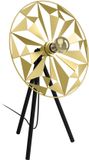 EGLO Castanuelo Tafellamp - E27 - 37 cm - Zwart|Goud