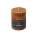 SPAAS 6x Bougie pilier rustique ± 95 heures de combustion Cognac