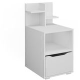 Vicco Ruben Nachtkastje – 40 x 82.2 cm met lade Wit