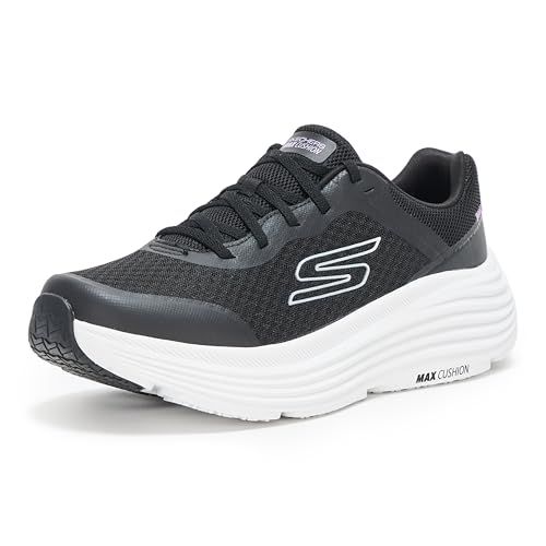 Skechers Max Cushioning Endeavour dames sneakers zwart - Maat 41 - Uitneembare zool