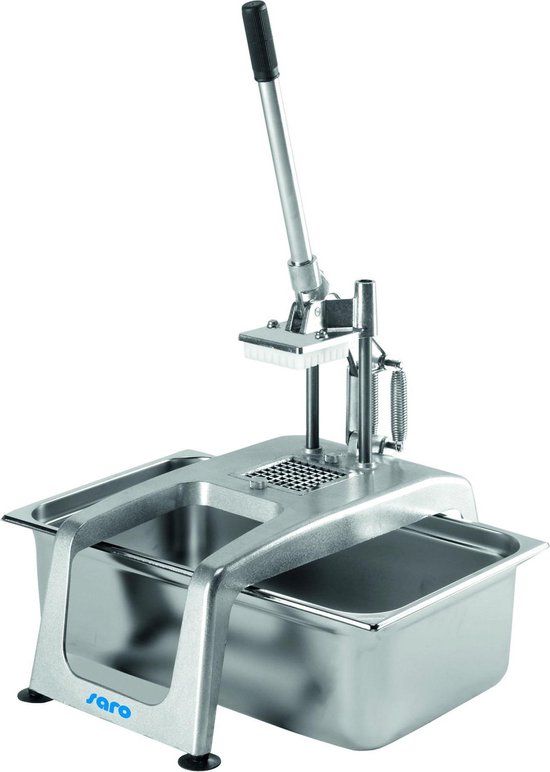 Saro CF-5 Professionele Friet / Patat Snijder - 8x8 mm - RVS