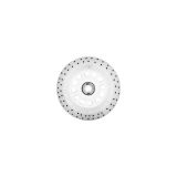 Flying Eagle Lazerwheelz Ultra Spark Roues de patin à roulettes Argent 125 mm/88A