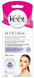 Veet Reckitt Benckiser Veet Minima Facial Hair Removal Strips 16 Strips