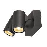 SLV Helia Buiten Wandlamp Aluminium Antraciet 16W IP55 3000K 900lm