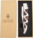Laguiole Coltelli Heritage zakmes - Zebrawood handvat - Roestvrijstalen vouwmes - Elegant ontwerp, roestvrij staal - 1 stuk - ideaal voor outdoor, kamperen, cadeau-idee
