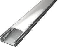 Velvalux LED Strip Profiel - Zilver Aluminium - 1 Meter