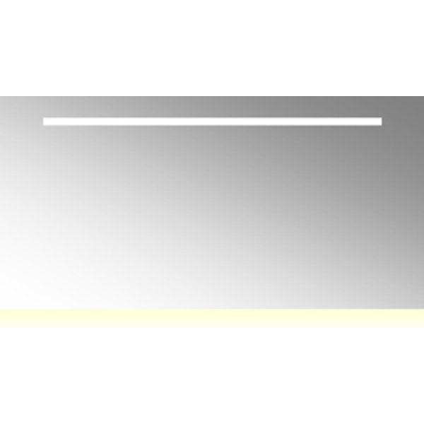 Plieger Uno Plus spiegel met LED verlichting horizontaal + verwarming 100x60cm - PL 0800265