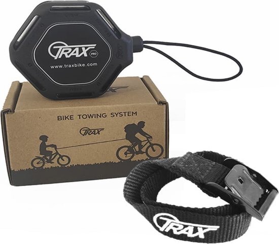 Trax Pro sleepsysteem voor fiets, e-bike, volwassenen, uniseks, zwart, eenheidsmaat