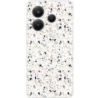 Xiaomi Redmi Note 14 5G Terrazzo color bedrukt siliconen hoesje