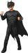 Rubie's DC Comics The Batman Deluxe kostuum, peuter, maat L, 8-10 jaar (702987-L), zwart