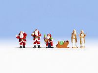 Noch Kerstmannen Schaals H0
