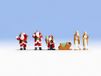 Noch Kerstmannen Schaals H0