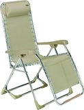 Crespo AL/343-M-34 G.Relax ligstoel met 2 hoge elastieken, beige