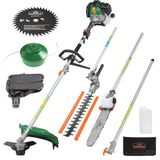 Outil de jardinage multitool 5-en-1 sans marque avec moteur à essence pour élagage et sciage